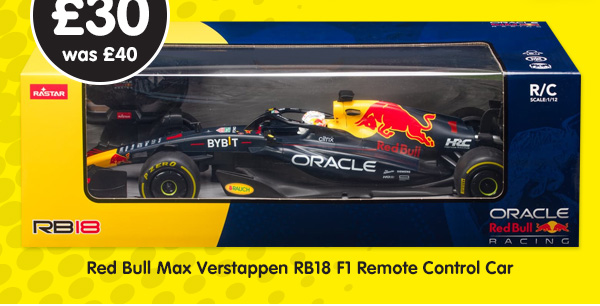 Red Bull Max Verstappen RB18 F1 Remote Control Car