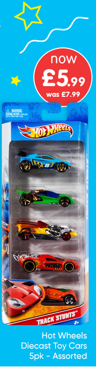 Hot Wheels Diecast Toy Cars 5pk - Assorted