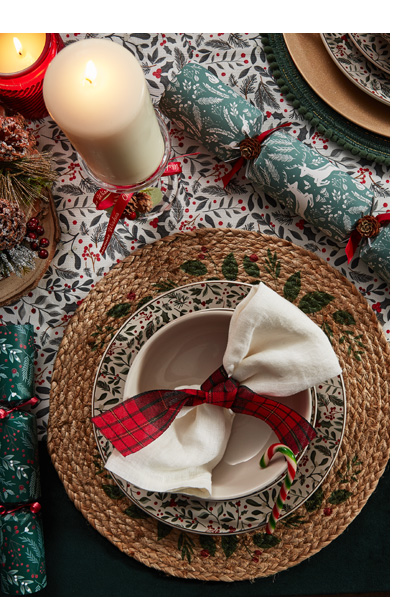 Christmas Tableware at B&M