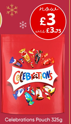 Celebrations Pouch 325g