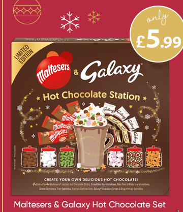 Maltesers & Galaxy Hot Chocolate Set