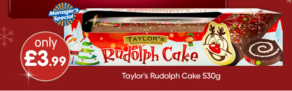 Taylor's Rudolph Cake 530g