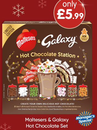 Maltesers & Galaxy Hot Chocolate Set