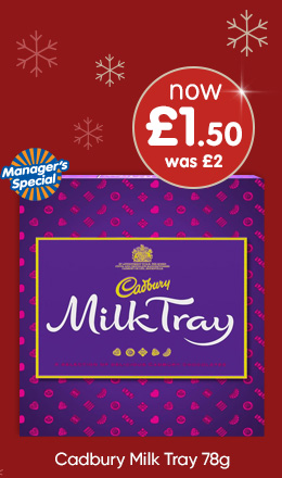 Cadbury Milk Tray 78g