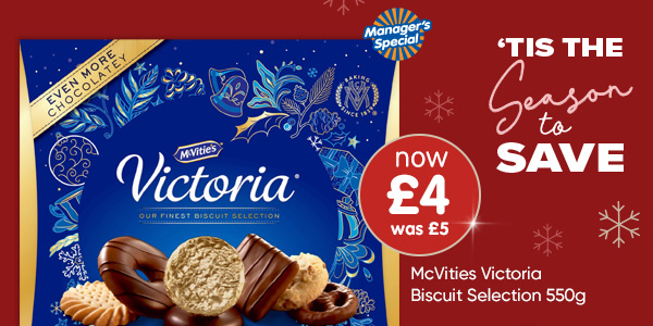 McVities Victoria Biscuit Selection 550g