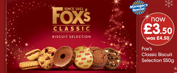 Fox's Classic Biscuit Selection 550g