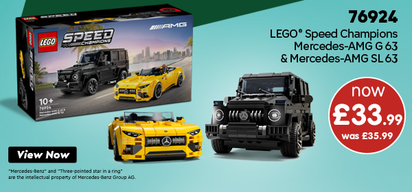 LEGO Speed Champions Mercedes AMG G 63 & Mercedes AMG SL 63