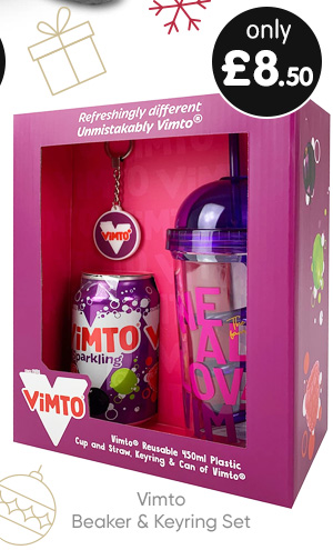 Vimto Beaker & Keyring Set