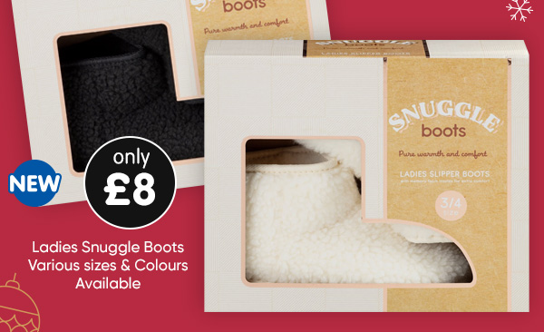 Ladies Snuggle Boots - Various sizes & Colours Available