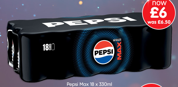 Pepsi Max 18 x 330ml