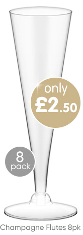 Champagne Flutes 8pk