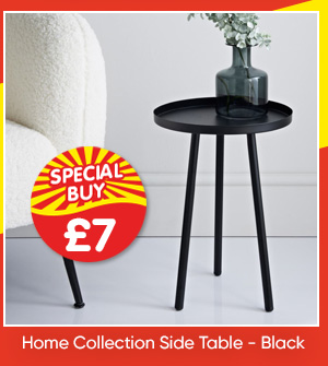 Home Collection Side Table - Available Colours: Sage, Black, Blush