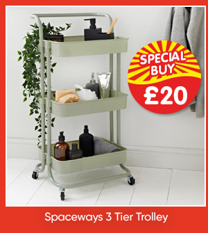 Spaceways 3 Tier Trolley