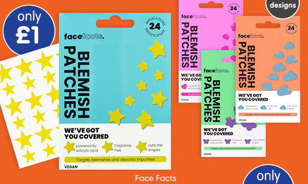 Face Facts Blemish Patches - Various Designs Available