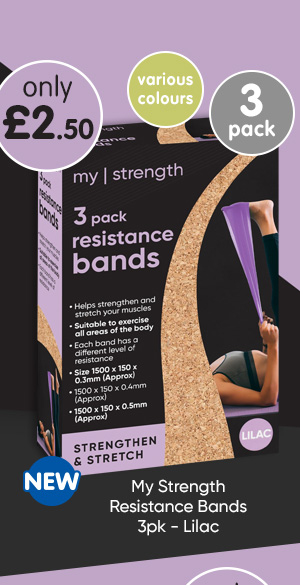 My Strength Resistance Bands 3pk