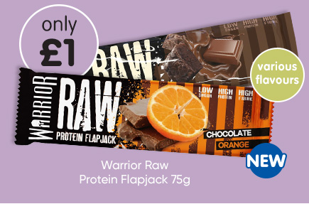 Warrior Raw Protein Flapjack 75g