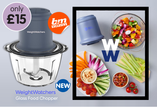 WeightWatchers Glass Food Chopper