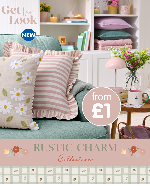 Rustic Charm Collection at B&M