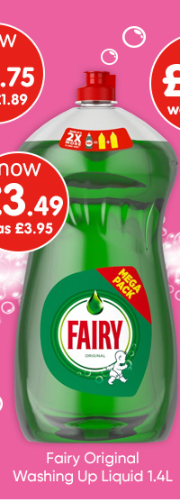 Fairy Original Washing Up Liquid 1.4L