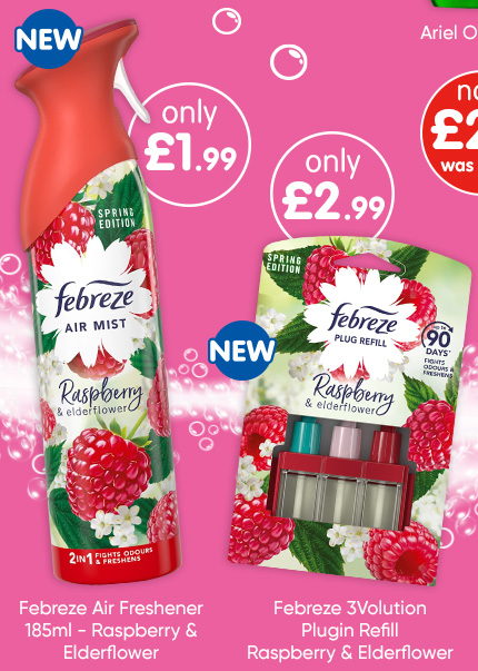 Febreze Raspberry & Elderflower