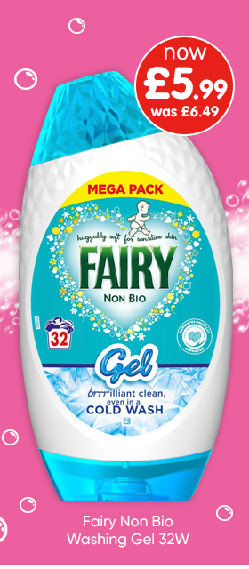 Fairy Non Bio Washing Gel 32W