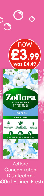 Zoflora Concentrated Disinfectant 500ml - Linen Fresh