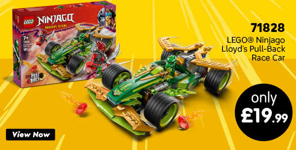 LEGO NINJAGO Lloyd's Pull-Back Race Car 71828