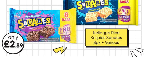 Kellogg's Rice Krispies Squares 8pk