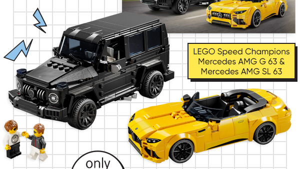 LEGO Speed Champions Mercedes AMG G 63 & Mercedes AMG SL 63