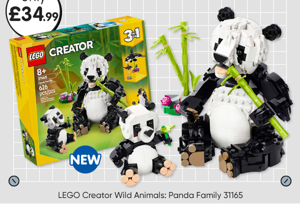 LEGO Creator Wild Animals: Panda Family 31165