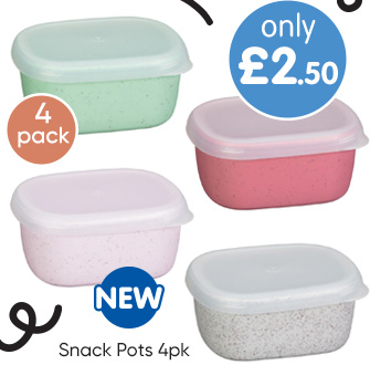 Snack Pots 4pk