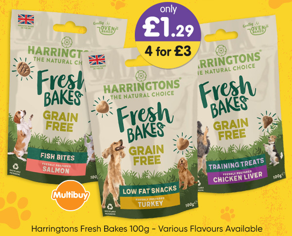 Harringtons Fresh Bakes 100g - Various Flavours Available