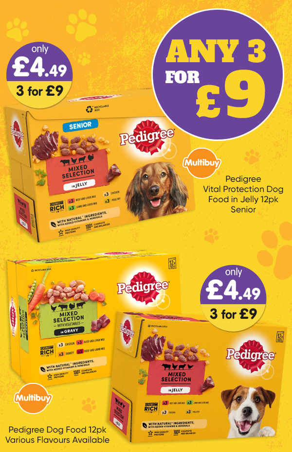 Pedigree Dog Food 12pk