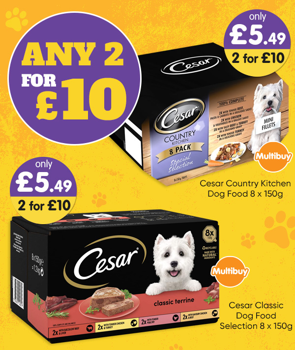 Cesar Dog Food 8 x 150g