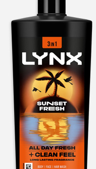 Lynx Shower Gel 700ml - Sunset Fresh