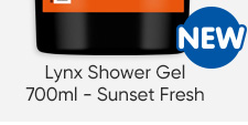 Lynx Shower Gel 700ml - Sunset Fresh