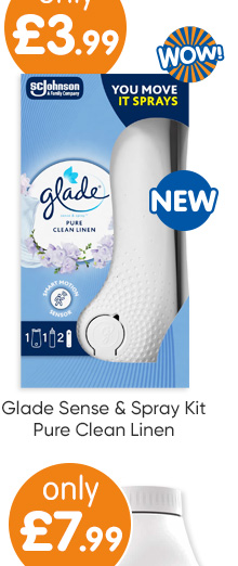 Glade Sense & Spray Kit - Pure Clean Linen