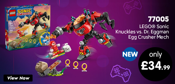 LEGO Sonic the Hedgehog: Knuckles Vs. Dr. Eggman Egg Crusher Mech