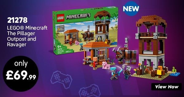 LEGO Minecraft: The Pillager Outpost and Ravager