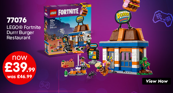 LEGO Fortnite Durrr Burger Restaurant Playset 77076