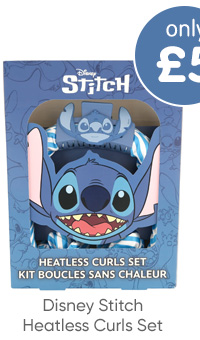 Disney Stitch Heatless Curls Set