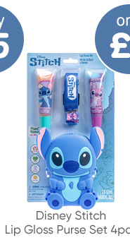 Disney Stitch Lip Gloss Purse Set 4pcs