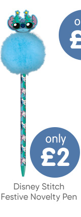 Disney Stitch Festive Novelty Pen