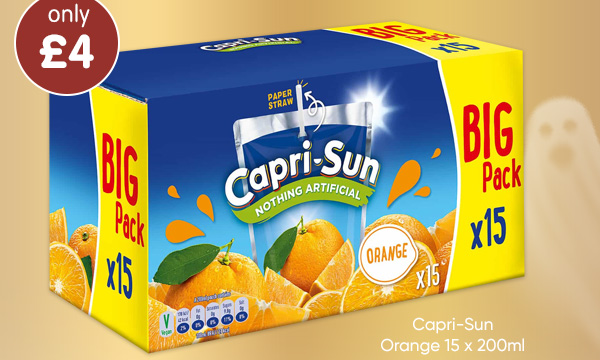Capri-Sun Orange 15 x 200ml