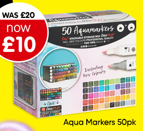 Aqua Markers 50pk