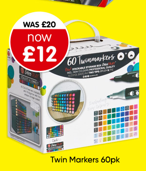 Twin Markers 60pk
