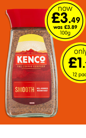 Kenco Smooth Instant Coffee 100g