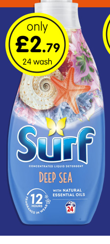 Surf Liquid Detergent 24W - Deep Sea