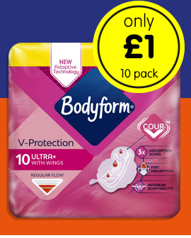 Bodyform Ultra Normal Pads with Wings 10pk