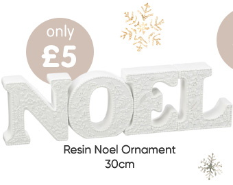 Resin Noel Ornament 30cm